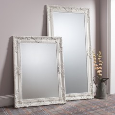 Hampshire Leaner Mirror Cream W840 x D35 x H1700mm